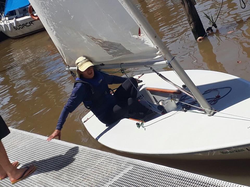 escuela de laser club nautico buchardo