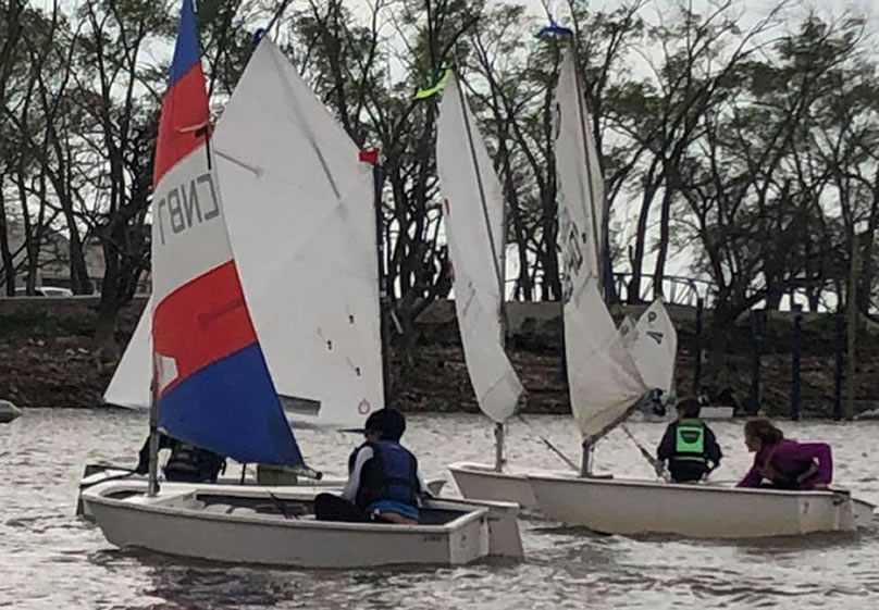 escuela de optimist club nautico buchardo
